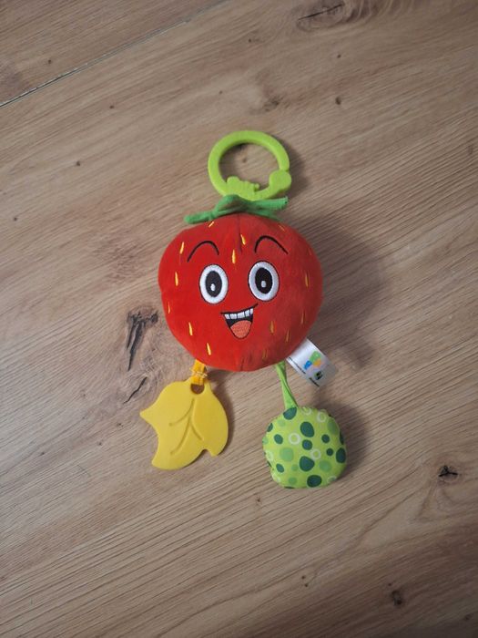 Zawieszka truskawka z gryzakiem