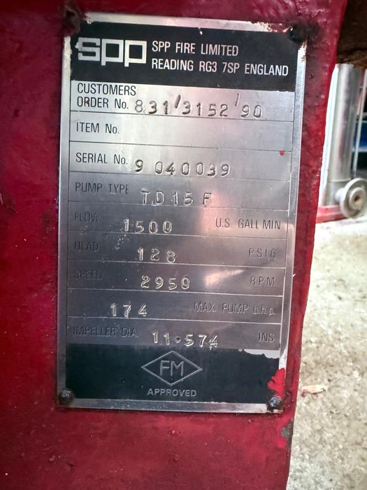 Bomba centrífuga horizontal industrial