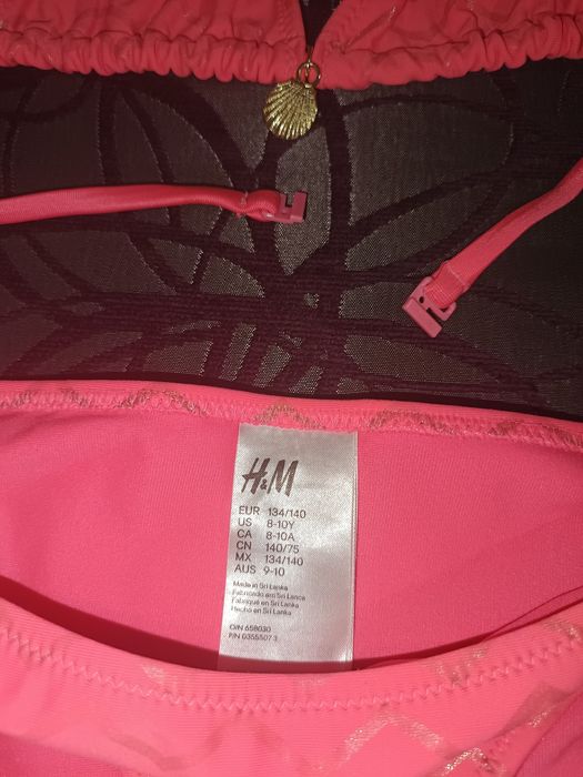 Strój kąpielowy dziewczęcy H&M 134/140