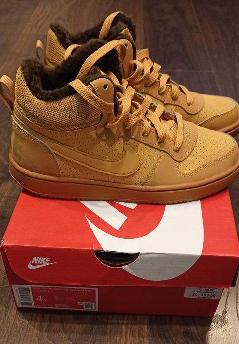 Nike Court Borough Mid WNTR, ocieplane, zimowe