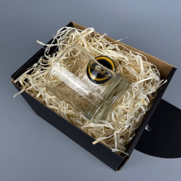 Склянка BITCOIN 320 мл | Подарунок для криптоентузіаста | Міцне скло