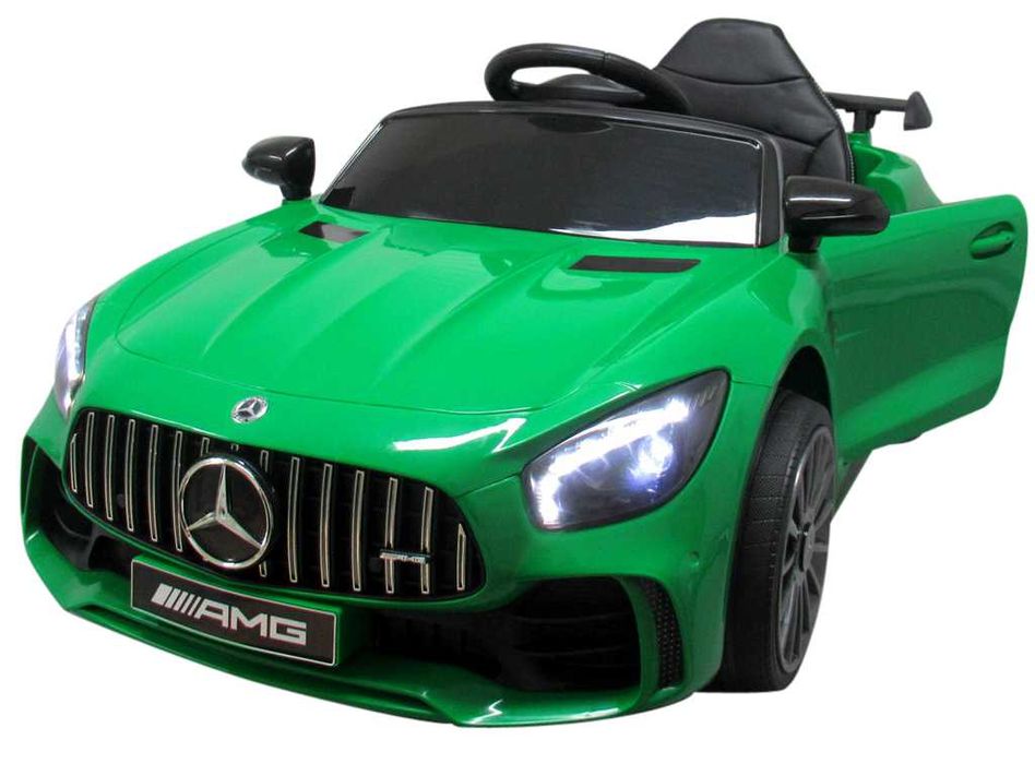 Auto na akumulator dla dzieci Mercedes GTR zielony Zabawka - RATY !!
