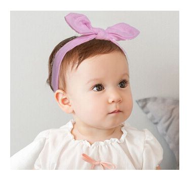 Fitas Cabelo Menina/Orelhas Coelho/Fitas com elástico Bebé