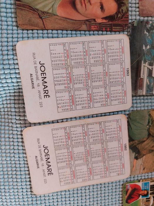 Calendários antigos macgiver