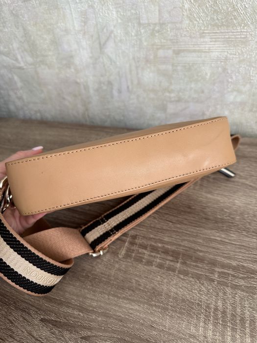 Фірмова шкіряна сумка Ted baker