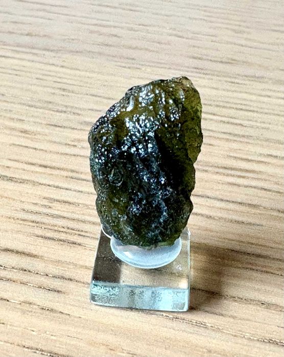 Autentyczny Mołdawit (Moldavite) – Chlum, Czechy – 5.1 g