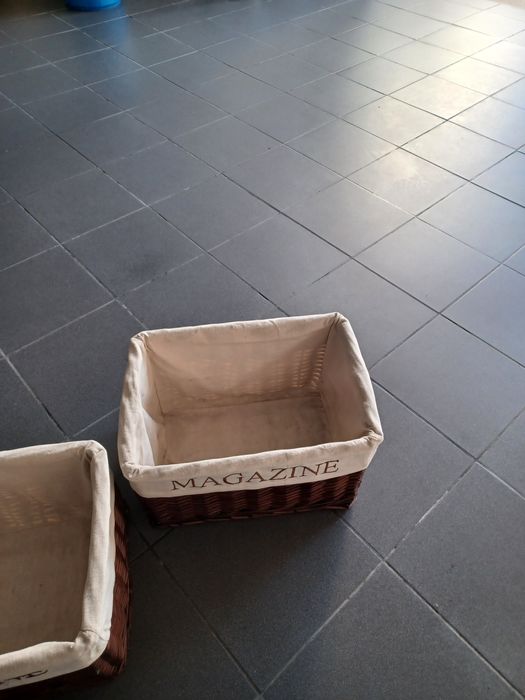 Cestos de arrumação