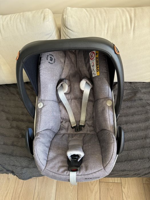Fotelik samochodowy maxi cosi pebble plus isize + baza isofix