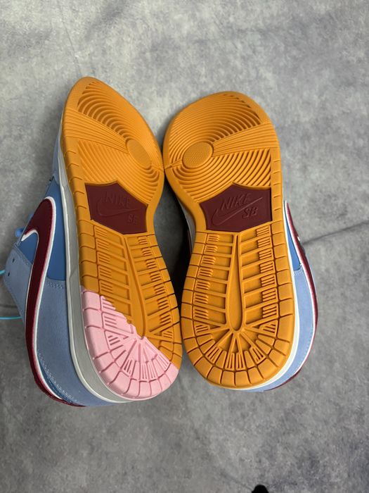 Кроссовки Nike SB Dunk Low Phillies Valor Blue , найк блуе