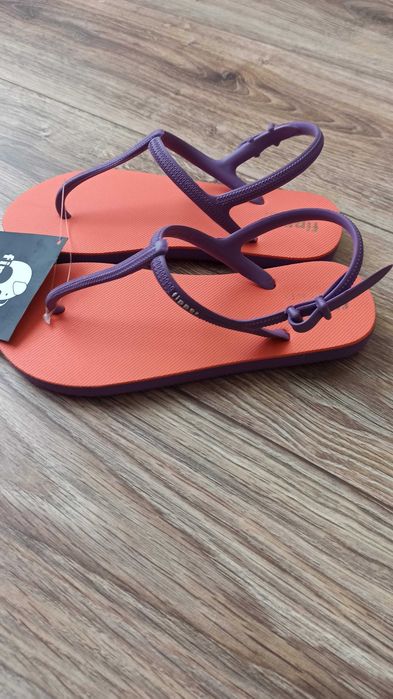 Fipper Strappy Sandały Klapki damskie Japonki plaża basen 36/37