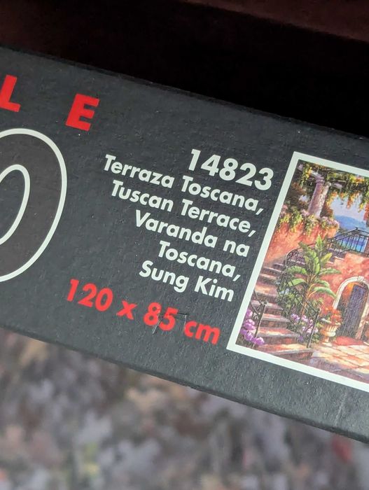 Puzzle Educa 3000 Peças - Tuscan Terrace (Novo, Nunca Montado)