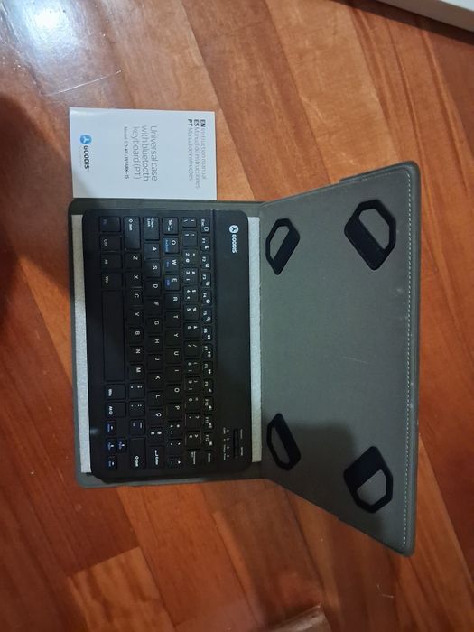 Teclado Bluetooth Goodis + Capa Universal – PT