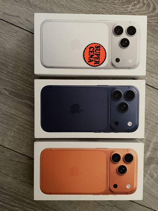 Nowy iPhone 17 PRO  256GB Polska dystrybucja żadnych RAT OSTATNIE 3x