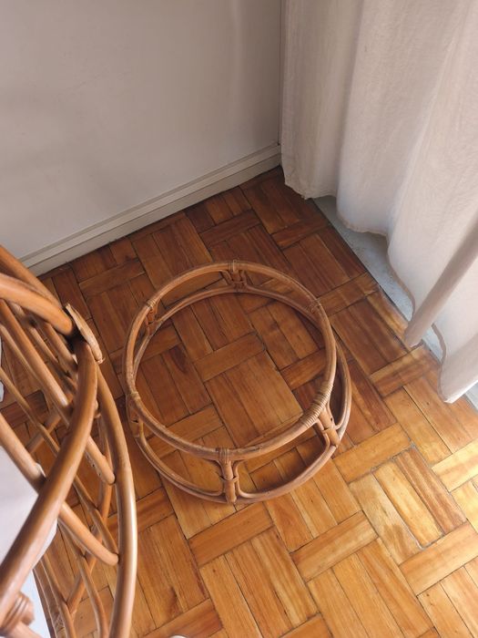 Cadeirão de bambu