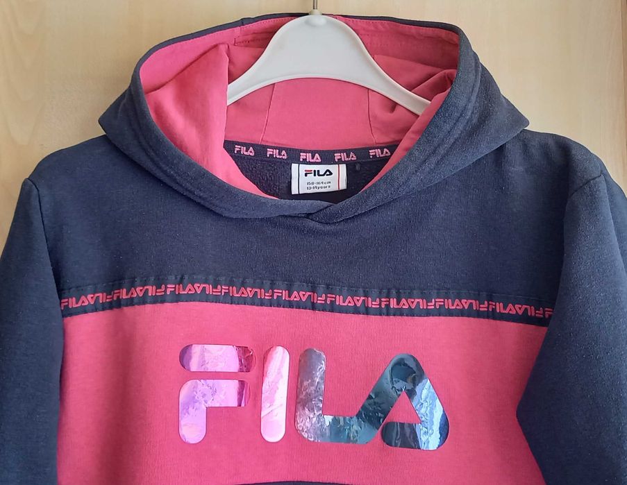 bluza dla dziewczynki Fila 158 164 z kapturem