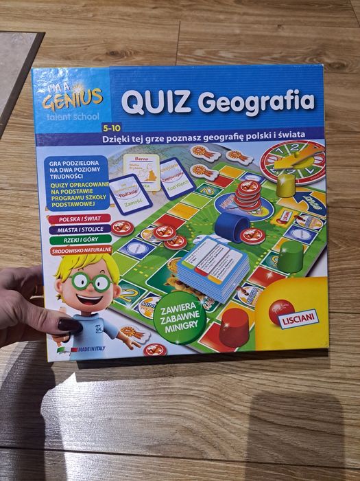 Gra Quiz Geografia praktycznie nowa