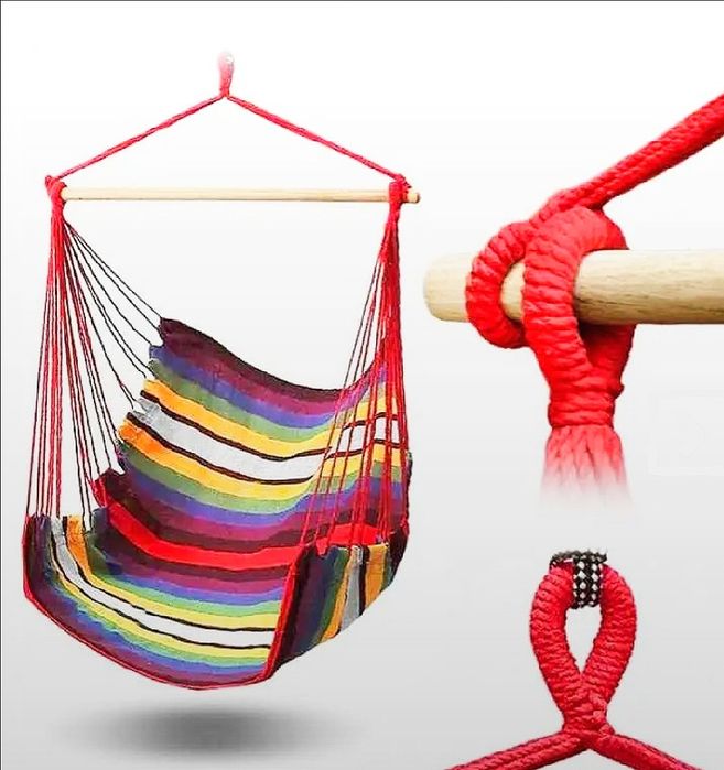 Huśtawka ogrodowa duża 100 x 100cm