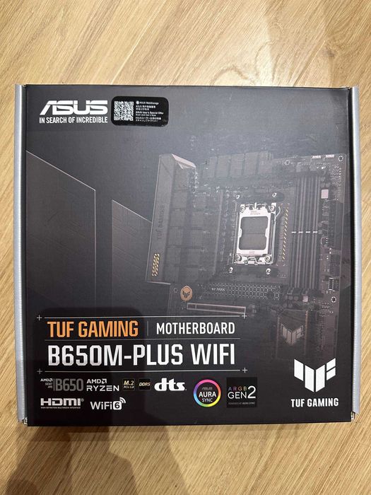 Asus TUF Gaming B650M-PLUS WIFI AM5 mATX — BIOS 3881