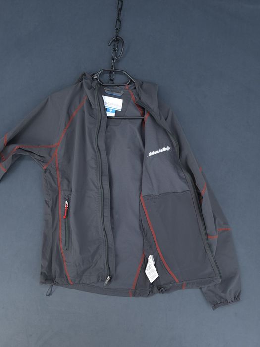 Columbia kurtka wiatrówka z kapturem trekkingowa S outdoor gorpcore