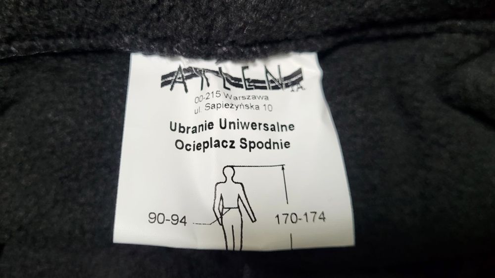 Ocieplacz do spodni