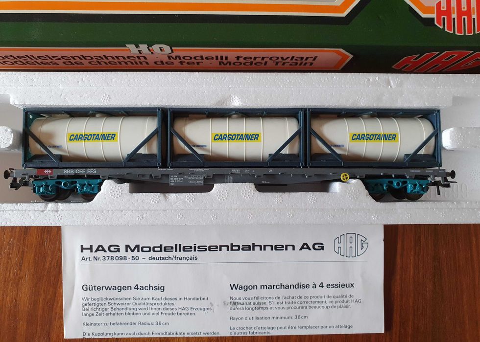 Modelismo comboios colecção - HAG Nr 397 H0