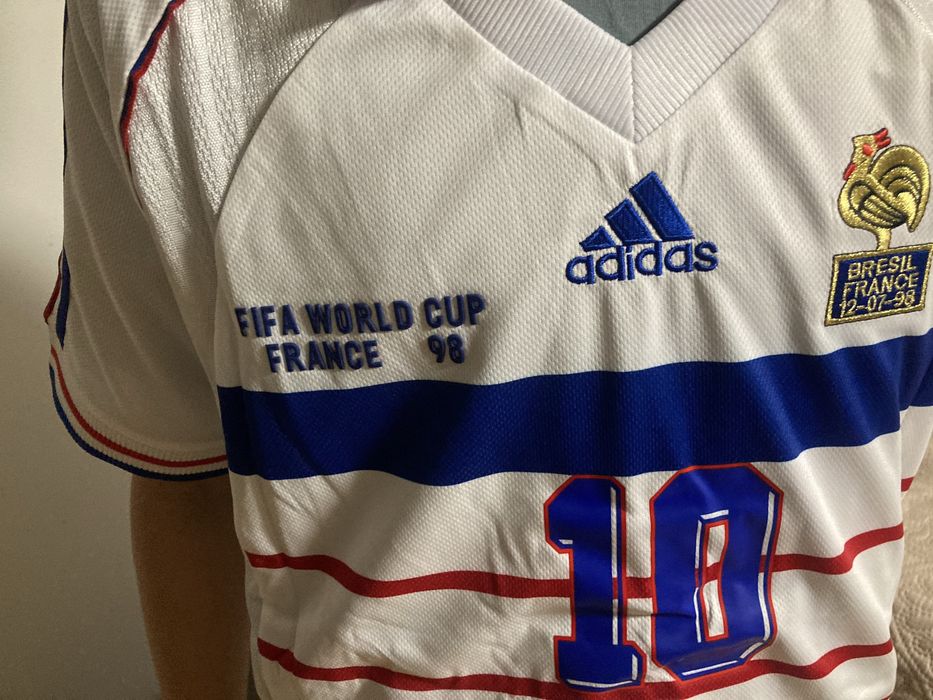 Koszulka retro Francja 1998 Zidane 10 nowa M/L