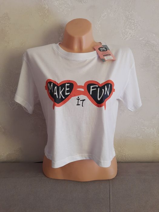 NOWA Biała bluzka tshirt