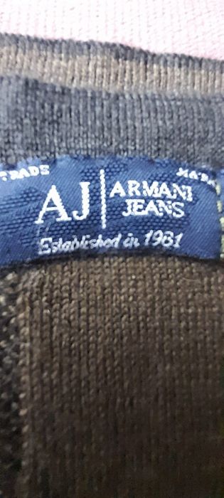 Armani szalik odcienie zieleni