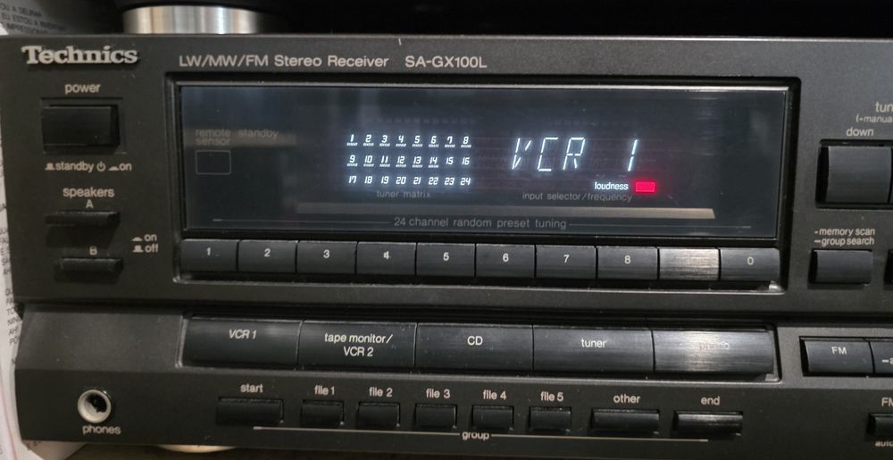 Amplificador Technics SA-GX100L