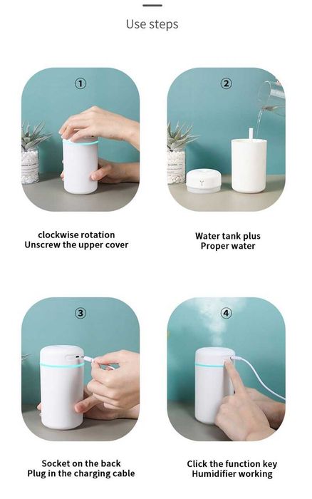 Портативний зволожувач повітря