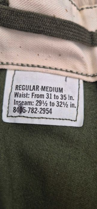 Spodnie M65 Regular Medium 68rok RAPID. R.L. Davis. MFG. NOWE !!!