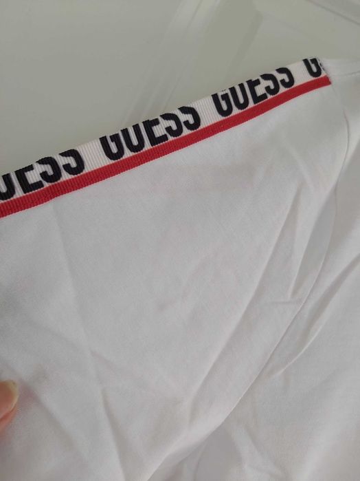 NOWY tshirtkoszula GUESS bluzka biała M męska