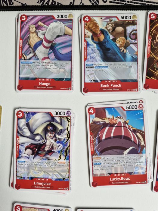 TCG one piece cartas starter deck shanks