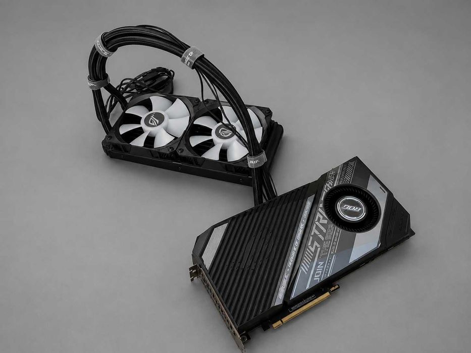 Ігрова Відеокарта ASUS Radeon RX 6900 XT 16 Gb ROG STRIX LC (Аналог RTX 3090)