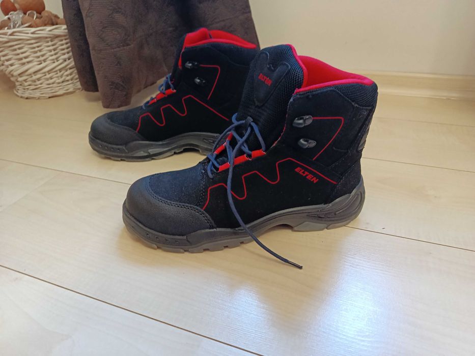 Buty robocze Elten Grant Red Mid ESD S3 SRC r. 42 27,5 cm nowe