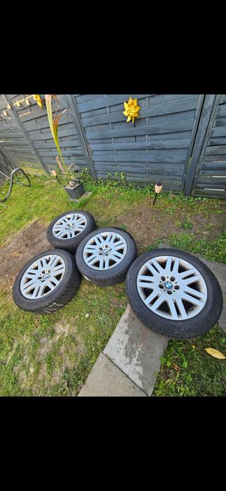 Felg 18 cali z bmw e-65i z nowymi oponami zimowymi