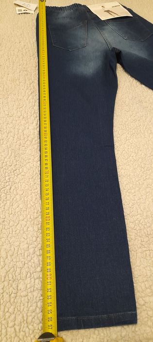 Jegginsy damskie granatowe