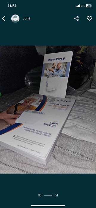 Koncentrator tlenu przenośny