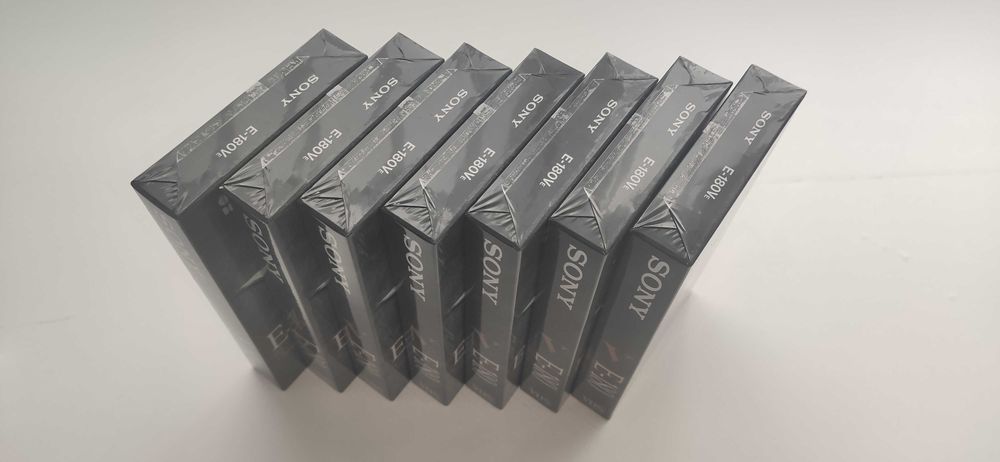 Нові відеокасети Sony E-180 (7 шт.) — 90 грн/шт.