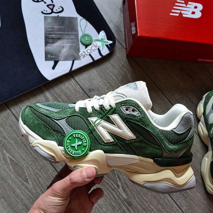 Женские кроссовки New Balance 9060 'Nori Green' Размеры 36-40