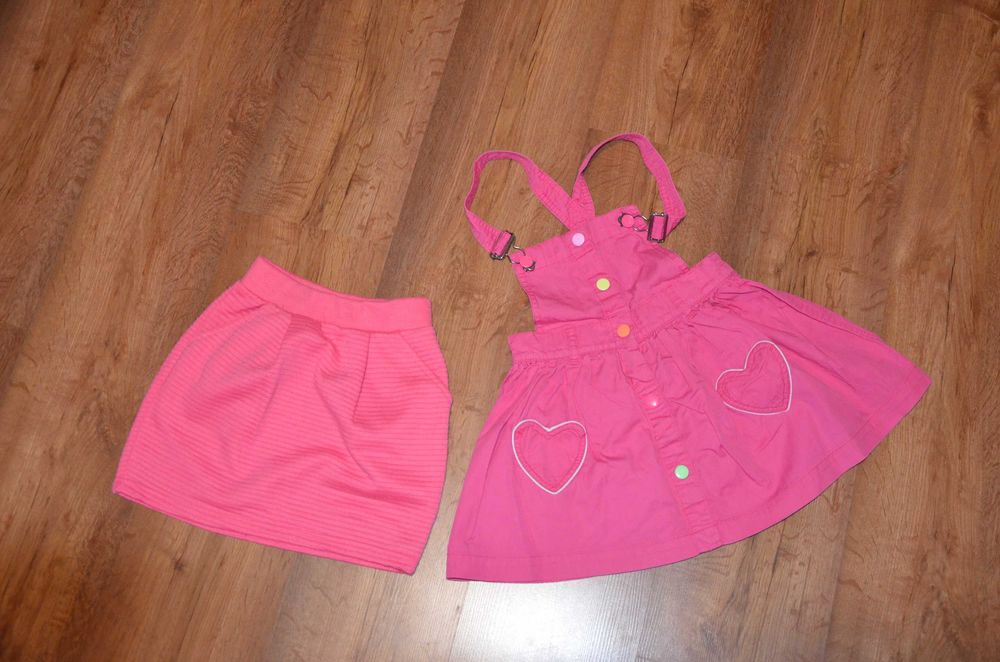2 szt. spódniczka H&M i Peppco, rozm. 110, bdb