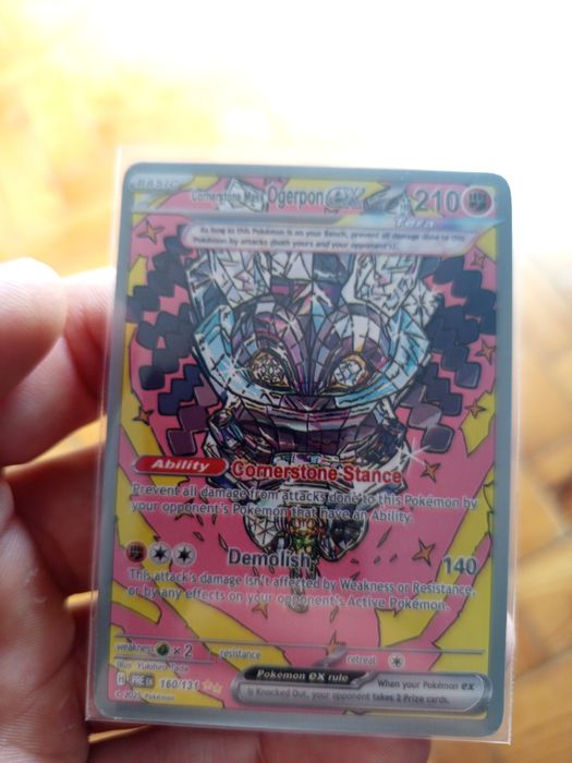 Rare Pokémon Tera ex Cards – Mint (Jolteon, Gholdengo, Ogerpon, etc.)64284650668802123