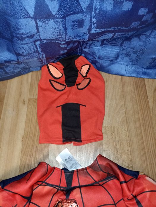 Карнавальный костюм Человек Паук, Spider Man с мускулами от 6-9 лет
