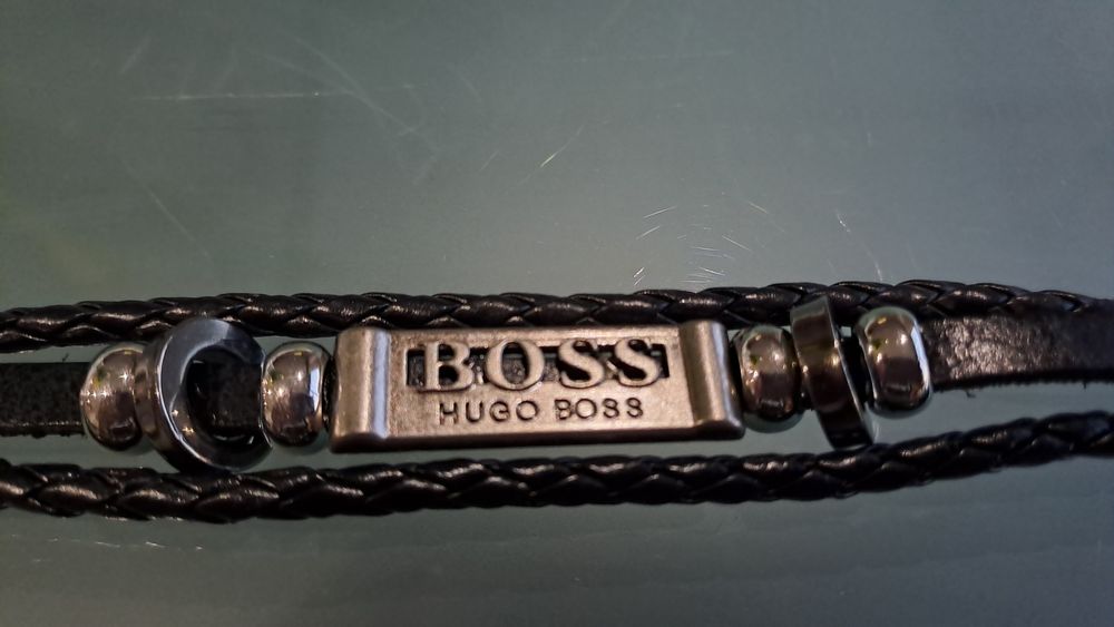 Pulseiras Homem em couro e aço