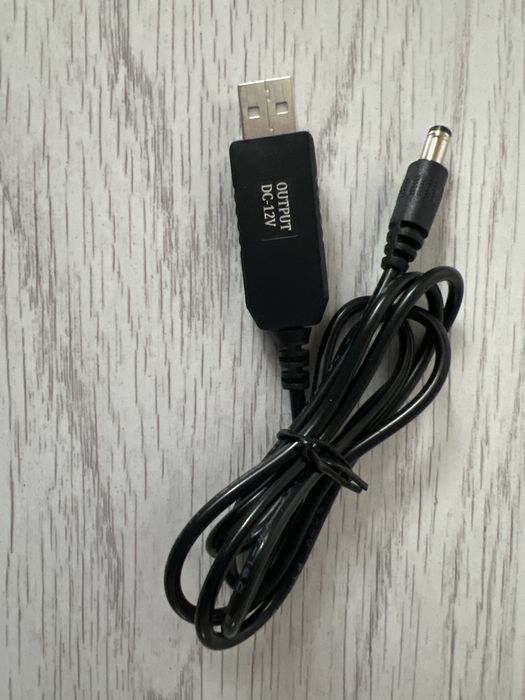 новий USB кабель для роутера від павербанка
