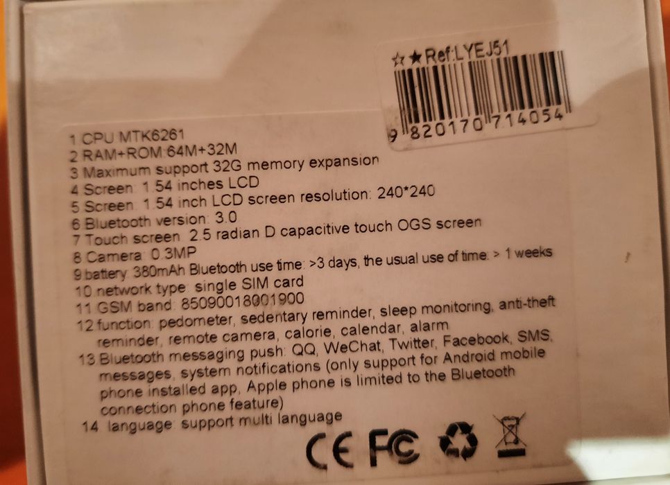 Smartwatch in like-new condition64584398957955123