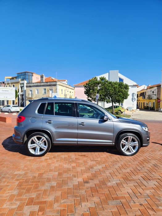 Tiguan R line motor 2.0 210cv turbo apenas 120.000 km com sistema novo GPL Aceito retoma
