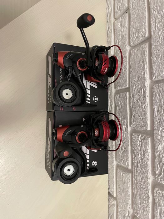 Kołowrotki karpiowe 6000 metalowe  z wolnym biegiem