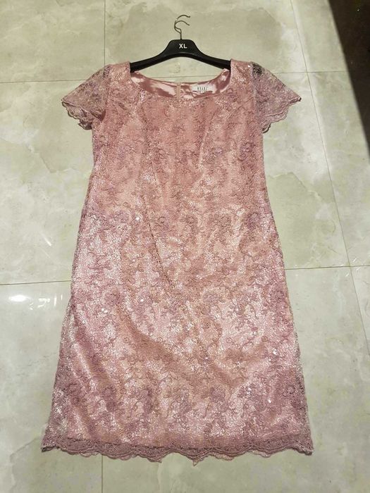 Sukienka pastelowy róż