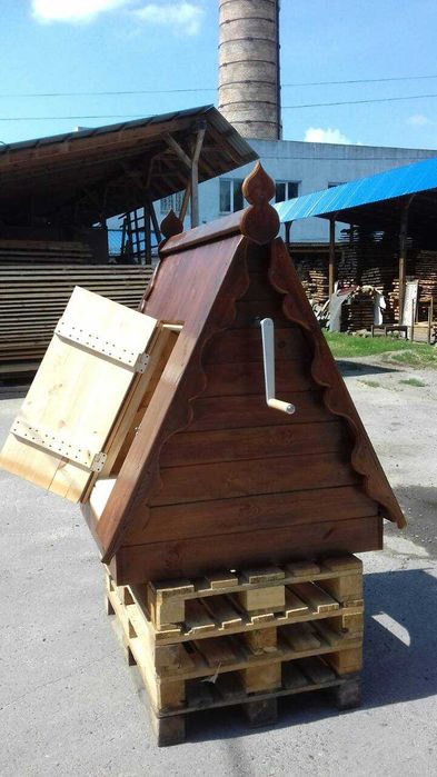 Дах, дашок, кришка на криницю, колодязь